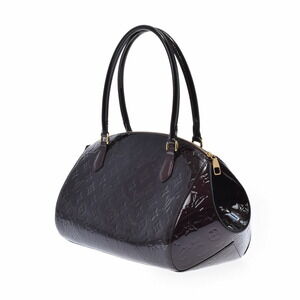 Louis Vuitton Vernis Purple Sherwood Handbag Amarante